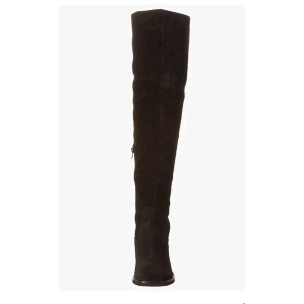 Seychelles Gifted black suede over the knee boot w 2 3/4